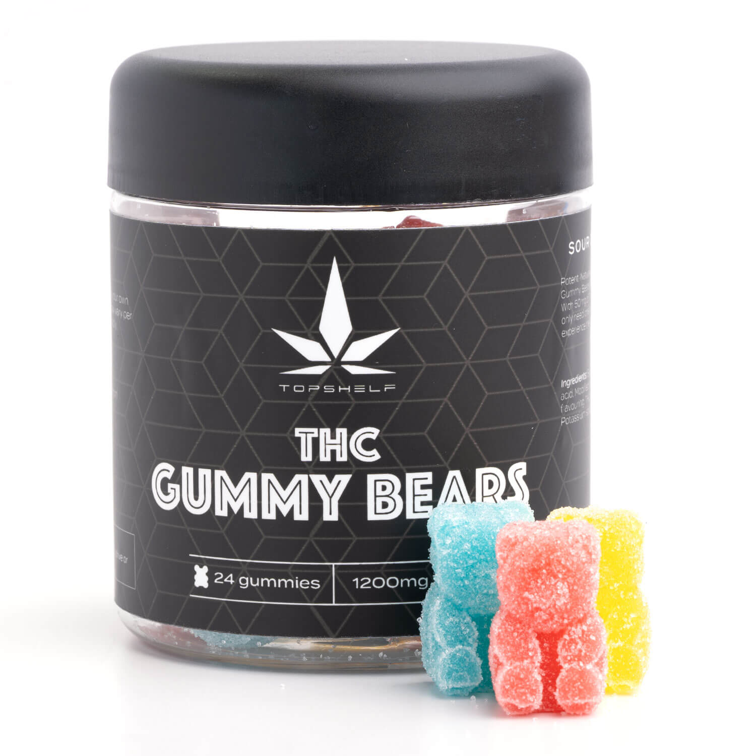 THC Gummy Bears — 100mg